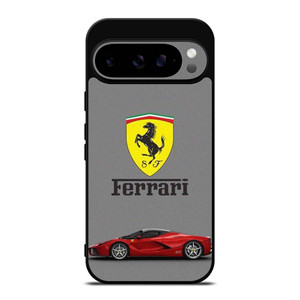 SCUDERIA FERRARI LOGO SUPER CAR RED Google Pixel 9 Pro XL Case Cover SCUDERIA FERRARI LOGO SUPER CAR RED Google Pixel 9 Pro XL Case Cover