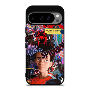 SPIDERMAN MILES MORALES COLLAGE Google Pixel 9 Pro XL Case Cover SPIDERMAN MILES MORALES COLLAGE Google Pixel 9 Pro XL Case Cover