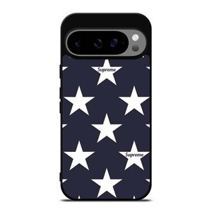 SUPREME STARS PATTERN Google Pixel 9 Pro XL Case Cover SUPREME STARS PATTERN Google Pixel 9 Pro XL Case Cover