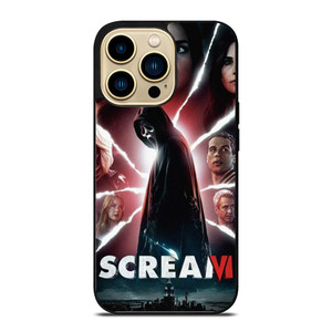 SCREAM 6 HORROR MOVIES  iPhone 14 Pro Max Case Cover