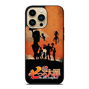 SEVEN DEADLY SINS ANIME SILHOUETTE  iPhone 14 Pro Max Case Cover