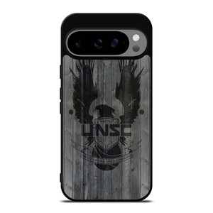 UNITED NATIONS SPACE COMMAND WOOD LOGO Google Pixel 9 Pro XL Case Cover