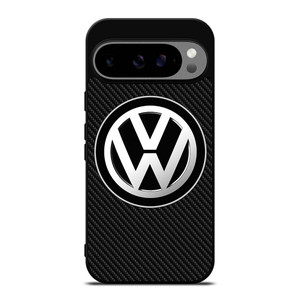 VW VOLKSWAGEN BLACK CARBON Google Pixel 9 Pro XL Case Cover