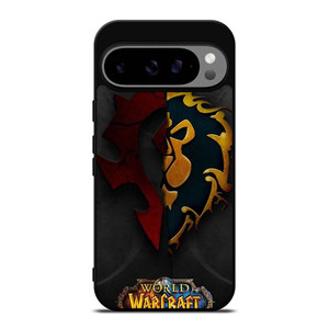 WORLD OF WARCRAFT HORDE ALLIANCE LOGO Google Pixel 9 Pro XL Case Cover
