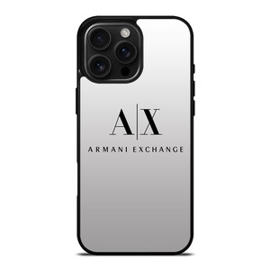 ARMANI EXCHANGE AX LOGO iPhone 16 Pro Max Case Cover