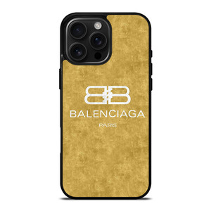 BALENCIAGA PARIS LOGO GOLDEN ICON iPhone 16 Pro Max Case Cover BALENCIAGA PARIS LOGO GOLDEN ICON iPhone 16 Pro Max Case Cover