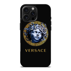 BLUE VERSACE MEDUSA LOGO iPhone 16 Pro Max Case Cover BLUE VERSACE MEDUSA LOGO iPhone 16 Pro Max Case Cover