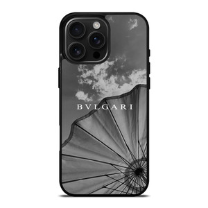 BULGARI BVLGARI LOGO UMBRELLA iPhone 16 Pro Max Case Cover BULGARI BVLGARI LOGO UMBRELLA iPhone 16 Pro Max Case Cover