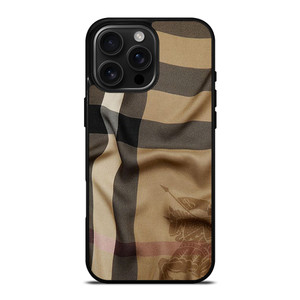 BURBERRY LONDON PATTERN SCARF FABRIC iPhone 16 Pro Max Case Cover BURBERRY LONDON PATTERN SCARF FABRIC iPhone 16 Pro Max Case Cover