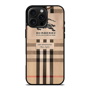 BURBERRY TAG LOGO iPhone 16 Pro Max Case Cover BURBERRY TAG LOGO iPhone 16 Pro Max Case Cover