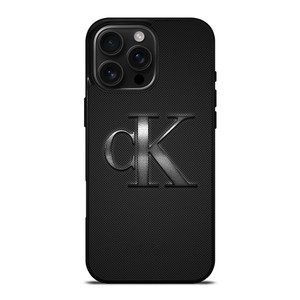 CALVIN CLEIN CK LOGO carbon iPhone 16 Pro Max Case Cover CALVIN CLEIN CK LOGO carbon iPhone 16 Pro Max Case Cover