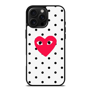 COMME DES GARCONS POLKADOT iPhone 16 Pro Max Case Cover