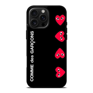 COMME DES GARCONS VERTICAL LOGO iPhone 16 Pro Max Case Cover COMME DES GARCONS VERTICAL LOGO iPhone 16 Pro Max Case Cover