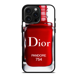 DIOR NAIL POLISH RED iPhone 16 Pro Max Case Cover