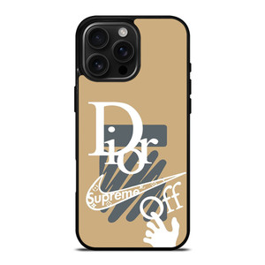 DIOR NIKE SUPREME OFF WHITE LOGO iPhone 16 Pro Max Case Cover DIOR NIKE SUPREME OFF WHITE LOGO iPhone 16 Pro Max Case Cover