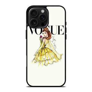 DISNEY PRINCESS BELLE VOGUE iPhone 16 Pro Max Case Cover DISNEY PRINCESS BELLE VOGUE iPhone 16 Pro Max Case Cover