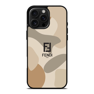 FENDI ROMA CAMO LOGO iPhone 16 Pro Max Case Cover FENDI ROMA CAMO LOGO iPhone 16 Pro Max Case Cover