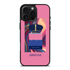 GIORGIO ARMANI PARFUME MY WAY iPhone 16 Pro Max Case Cover GIORGIO ARMANI PARFUME MY WAY iPhone 16 Pro Max Case Cover