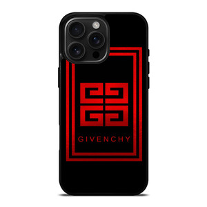 GIVENCHY PARIS LOGO RED iPhone 16 Pro Max Case Cover GIVENCHY PARIS LOGO RED iPhone 16 Pro Max Case Cover