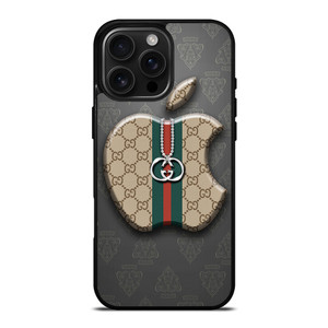 GUCCI APPLE LOGO iPhone 16 Pro Max Case Cover GUCCI APPLE LOGO iPhone 16 Pro Max Case Cover