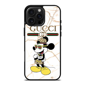 GUCCI FASHION MICKEY MOUSE iPhone 16 Pro Max Case Cover GUCCI FASHION MICKEY MOUSE iPhone 16 Pro Max Case Cover