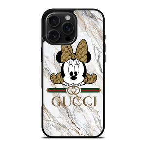 GUCCI LITTLE MINNIE MOUSE iPhone 16 Pro Max Case Cover