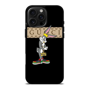 GUCCI LOGO BUGS BUNNY CARTOON iPhone 16 Pro Max Case Cover