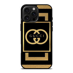GUCCI LOGO GOLD iPhone 16 Pro Max Case Cover GUCCI LOGO GOLD iPhone 16 Pro Max Case Cover