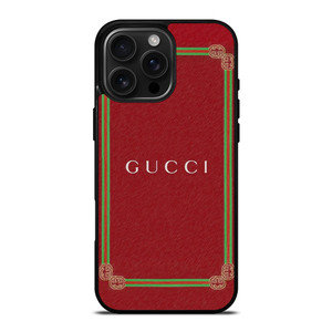 GUCCI LOGO RED iPhone 16 Pro Max Case Cover GUCCI LOGO RED iPhone 16 Pro Max Case Cover