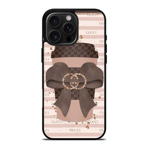 GUCCI LOGO RIBBON CUP iPhone 16 Pro Max Case Cover GUCCI LOGO RIBBON CUP iPhone 16 Pro Max Case Cover