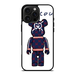 GUCCI LOGO X KAWS BEAR ICON iPhone 16 Pro Max Case Cover GUCCI LOGO X KAWS BEAR ICON iPhone 16 Pro Max Case Cover