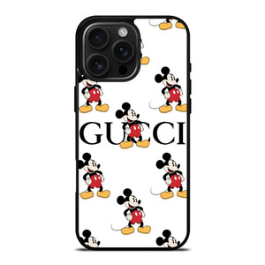GUCCI MICKEY MOUSE DISNEY PATTERN iPhone 16 Pro Max Case Cover GUCCI MICKEY MOUSE DISNEY PATTERN iPhone 16 Pro Max Case Cover