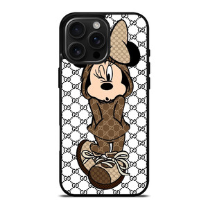 GUCCI MINNIE MOUSE FASHION iPhone 16 Pro Max Case Cover