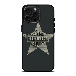HARLEY DAVIDSON MOTORCYCLE STAR LOGO iPhone 16 Pro Max Case Cover