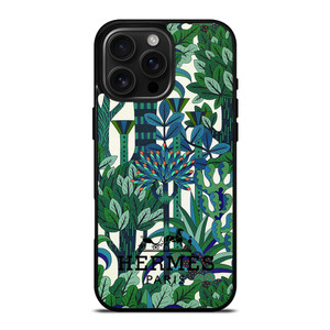 HERMES PARIS PATTERN NATURE iPhone 16 Pro Max Case Cover