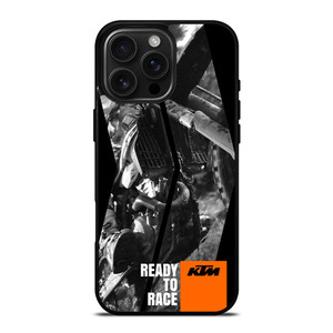 KTM MOTORCYCLE READY TO RACE iPhone 16 Pro Max Case Cover KTM MOTORCYCLE READY TO RACE iPhone 16 Pro Max Case Cover