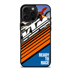 KTM READY TO RACE 5 iPhone 16 Pro Max Case Cover
