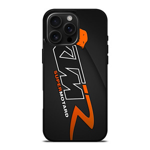 KTM SUPER MOTARD LOGO iPhone 16 Pro Max Case Cover KTM SUPER MOTARD LOGO iPhone 16 Pro Max Case Cover