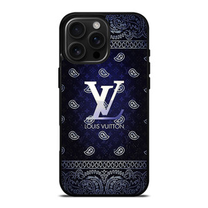 LOUIS VUITTON BANDANA PATTERN iPhone 16 Pro Max Case Cover LOUIS VUITTON BANDANA PATTERN iPhone 16 Pro Max Case Cover