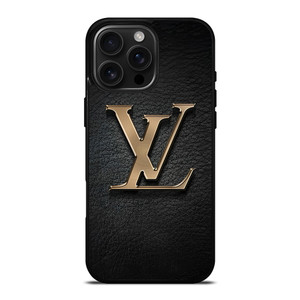 LOUIS VUITTON GOLD EMBLEM iPhone 16 Pro Max Case Cover LOUIS VUITTON GOLD EMBLEM iPhone 16 Pro Max Case Cover