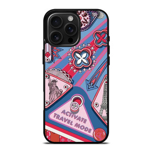LOUIS VUITTON LOGO LV TRAVEL MODE iPhone 16 Pro Max Case Cover