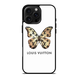LOUIS VUITTON LV LOGO BUTTERFLY ICON iPhone 16 Pro Max Case Cover LOUIS VUITTON LV LOGO BUTTERFLY ICON iPhone 16 Pro Max Case Cover