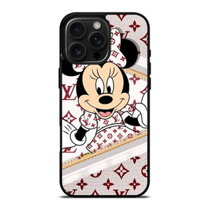 LOUIS VUITTON LV ZIPPER X MINNIE MOUSE DISNEY iPhone 16 Pro Max Case Cover LOUIS VUITTON LV ZIPPER X MINNIE MOUSE DISNEY iPhone 16 Pro Max Case Cover