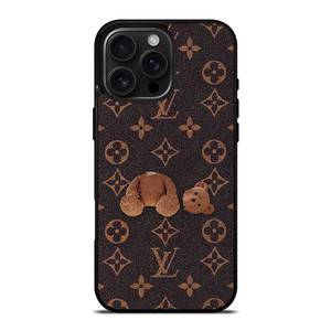 LOUIS VUITTTON CHPPED BEAR iPhone 16 Pro Max Case Cover LOUIS VUITTTON CHPPED BEAR iPhone 16 Pro Max Case Cover