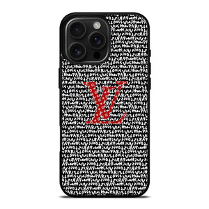 LV LOUIS VUITTON PARIS PATTERN LOGO iPhone 16 Pro Max Case Cover LV LOUIS VUITTON PARIS PATTERN LOGO iPhone 16 Pro Max Case Cover