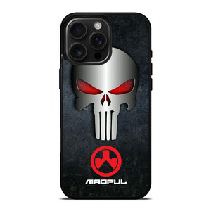 MAGPUL PUNISHER MATAL SKULL LOGO iPhone 16 Pro Max Case Cover