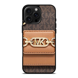 MICHAEL KORS MK LOGO BROWN SHOULDER BAG iPhone 16 Pro Max Case Cover MICHAEL KORS MK LOGO BROWN SHOULDER BAG iPhone 16 Pro Max Case Cover