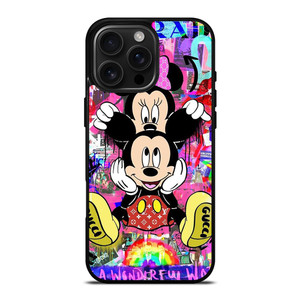 MICKEY MINNIE MOUSE DISNEY GUCCI PRADA OFF WHITE NIKE iPhone 16 Pro Max Case Cover MICKEY MINNIE MOUSE DISNEY GUCCI PRADA OFF WHITE NIKE iPhone 16 Pro Max Case Cover