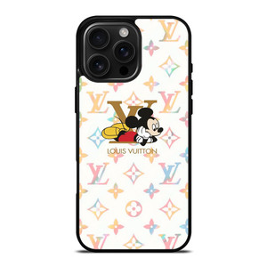 MICKEY MOUSE KID LOUIS VUITTON LV LOGO iPhone 16 Pro Max Case Cover