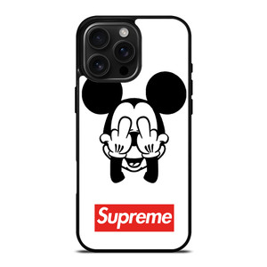 MICKEY MOUSE SUPREME iPhone 16 Pro Max Case Cover MICKEY MOUSE SUPREME iPhone 16 Pro Max Case Cover